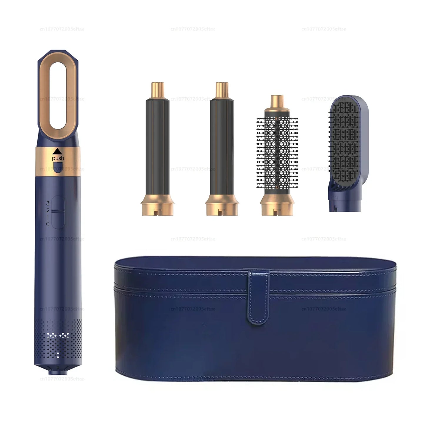 5 In 1 Hair Dryer Comb Set Professional Hot Air Styler For Hair Curling Straightening And Volumizing At Home hair straightener