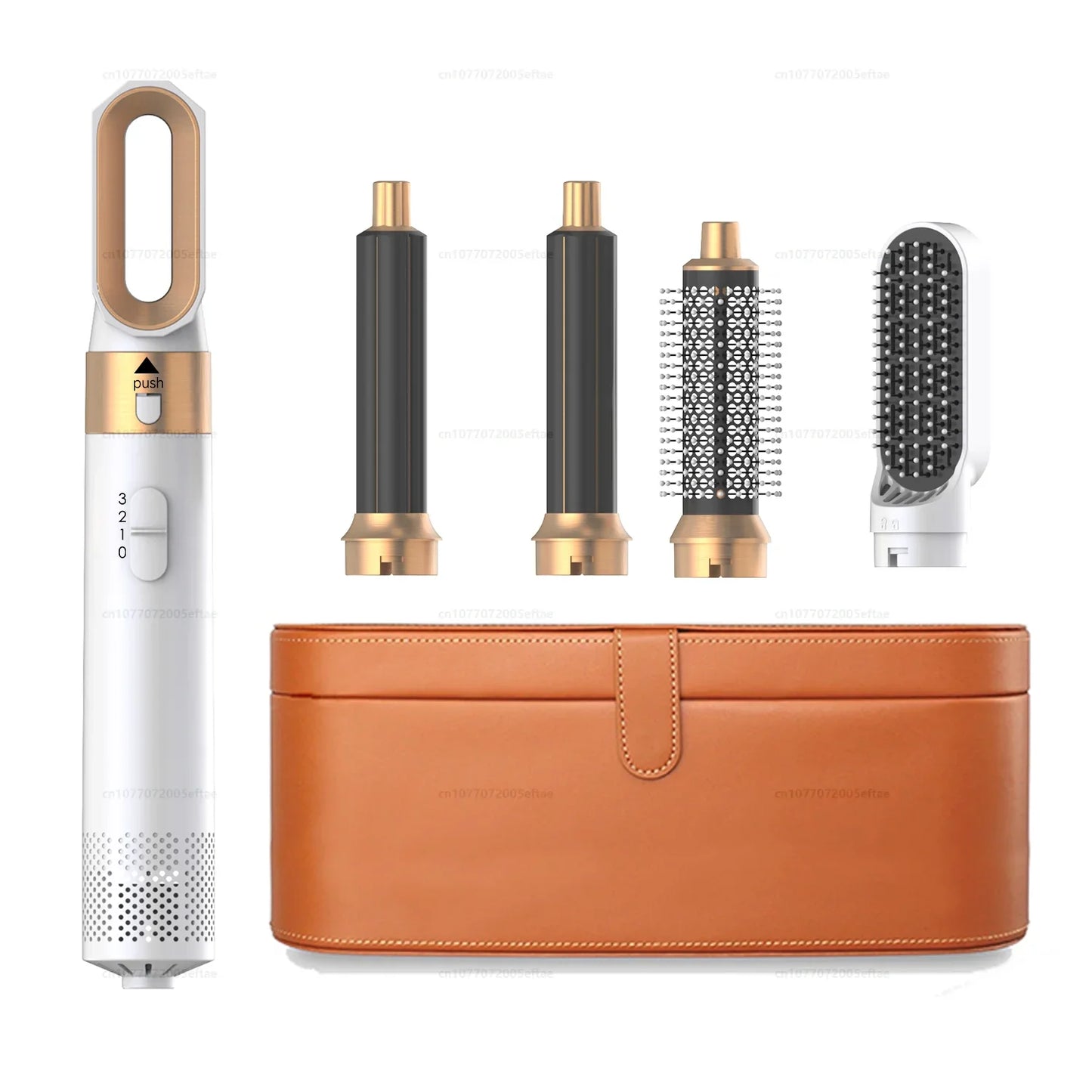 5 In 1 Hair Dryer Comb Set Professional Hot Air Styler For Hair Curling Straightening And Volumizing At Home hair straightener