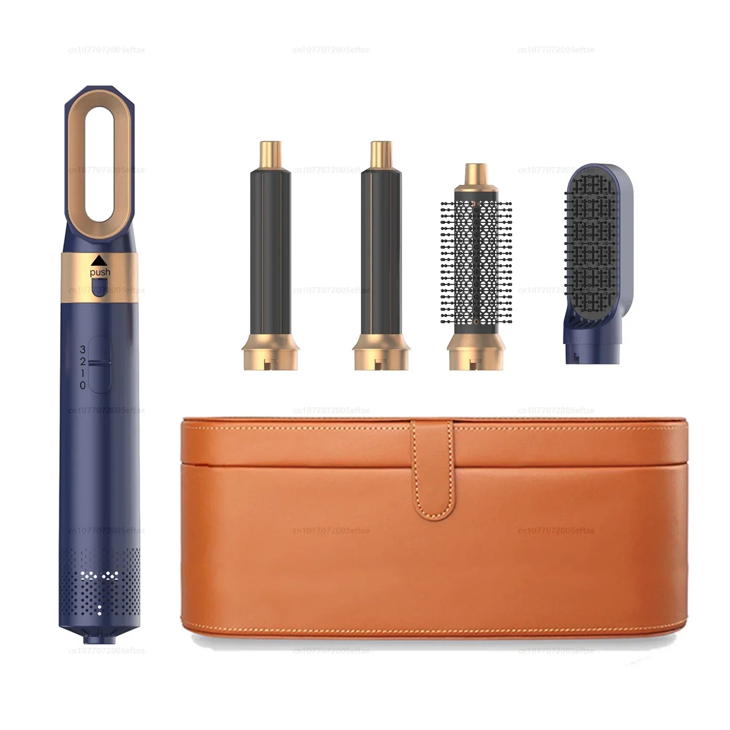 5 In 1 Hair Dryer Comb Set Professional Hot Air Styler For Hair Curling Straightening And Volumizing At Home hair straightener