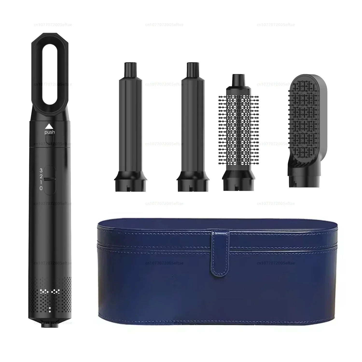 5 In 1 Hair Dryer Comb Set Professional Hot Air Styler For Hair Curling Straightening And Volumizing At Home hair straightener