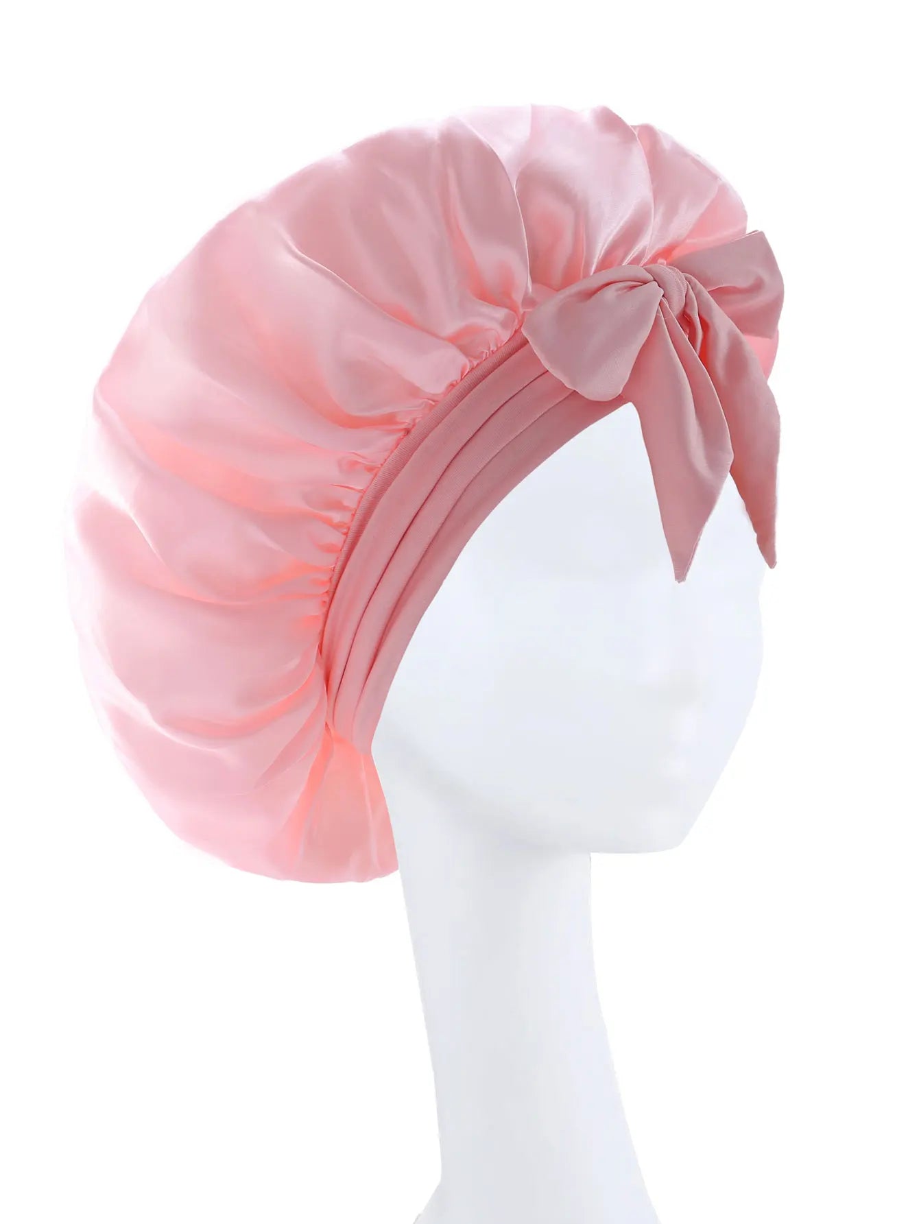 Satin Bonnet Silk Bonnet Adjustable Bonne For Sleeping Hair Bonnet With Tie Band Bonnets For Women Men