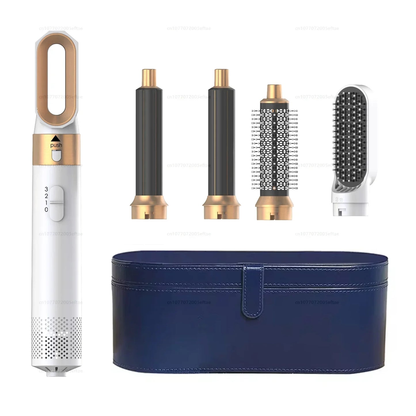 5 In 1 Hair Dryer Comb Set Professional Hot Air Styler For Hair Curling Straightening And Volumizing At Home hair straightener